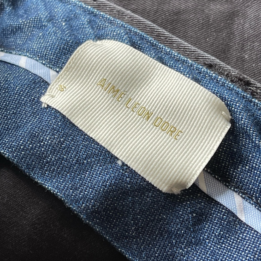 Aime Leon Dore Navy Slim Cargo Pants (Small) - Picture 4 of 6